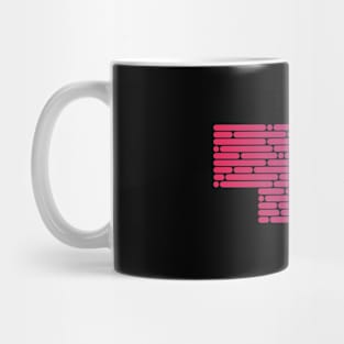 Stylized Nebraska Design Mug